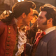 Gaston and LeFou in a scene from Disney's live-action Beauty and the Beast.